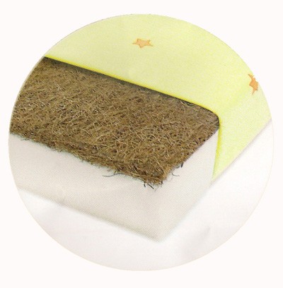 Lux kókusz matrac - 60x120x6 - dupla oldalú vastag verzió Lux kókusz matrac - 60x120x6 - dupla oldalú vastag verzió