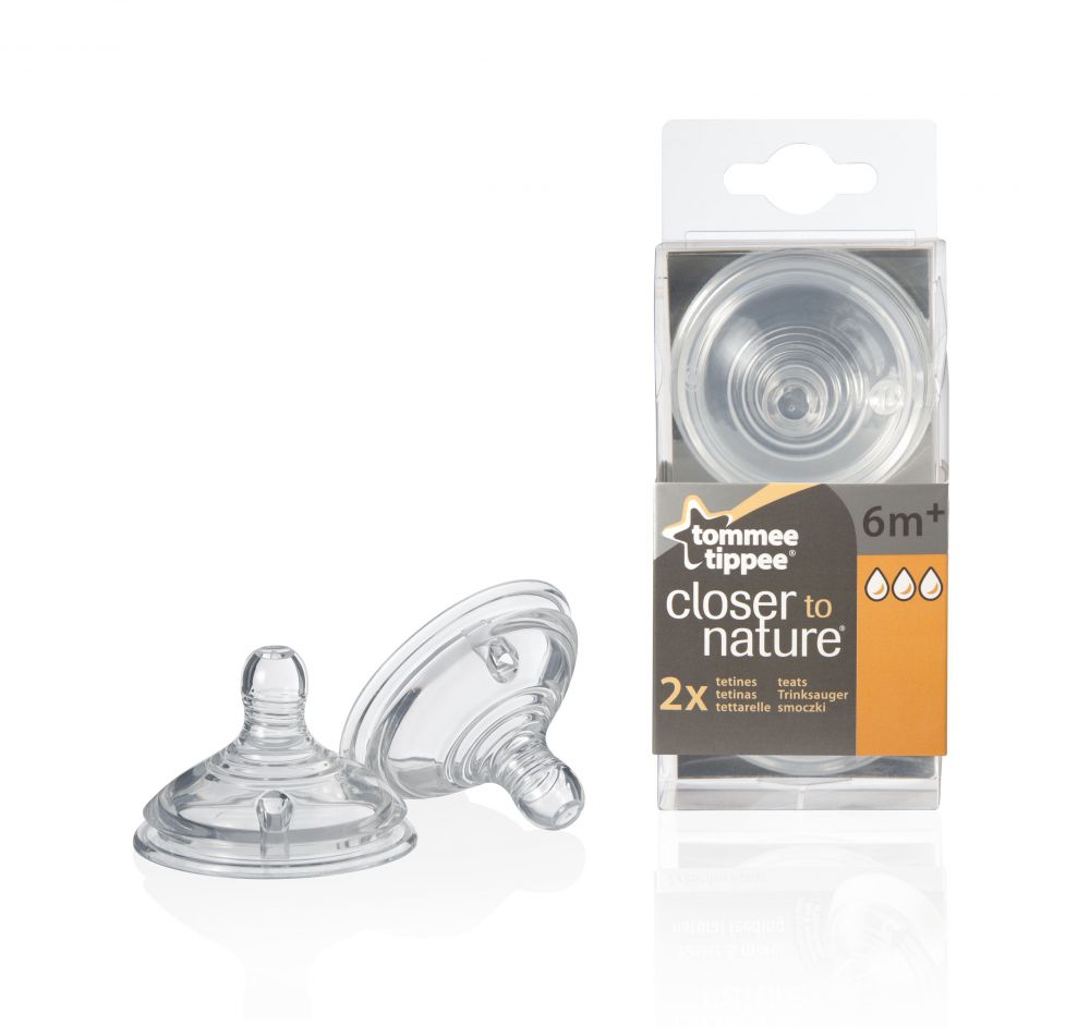 2 db Gyors folyású BPA-mentes Tommee Tippee cumisüveg cumi 2 db Gyors folyású BPA-mentes Tommee Tippee cumisüveg cumi