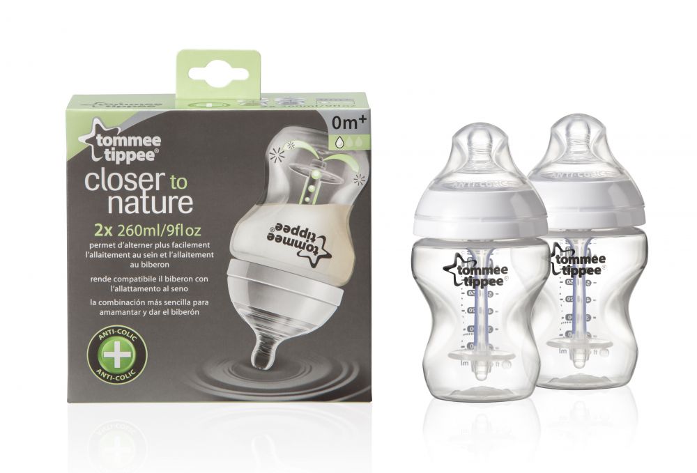 2 db 260 ml-es Anti-colic plus BPA-mentes Tommee Tippee Cumisüveg duo pack + Ajándék 2 db 260 ml-es Anti-colic plus BPA-mentes Tommee Tippee Cumisüveg duo pack + Ajándék