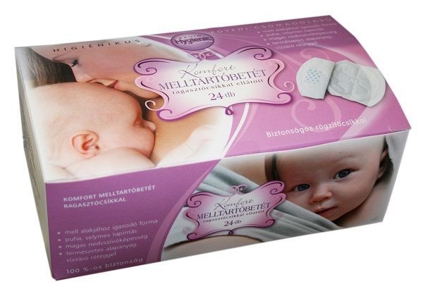 24 db Baby Bruin Hygienic komfort melltartóbetét 24 db Baby Bruin Hygienic komfort melltartóbetét