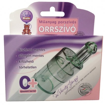 Baby Bruin porszívós orrszívó gömbölyített kivitel Baby Bruin porszívós orrszívó gömbölyített kivitel