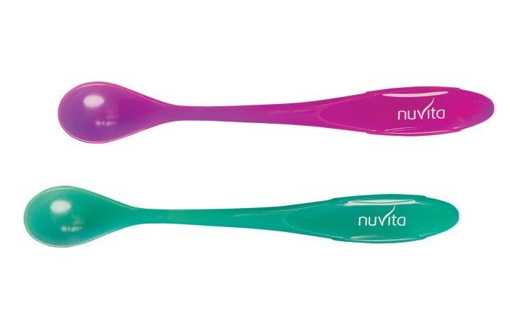 Nuvita hőérzékelős kanál (2db) - Pink Nuvita hőérzékelős kanál (2db) - Pink