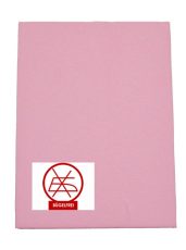   Gumis lepedő  80x160-as méretben rózsaszín (vasalás könnyített)