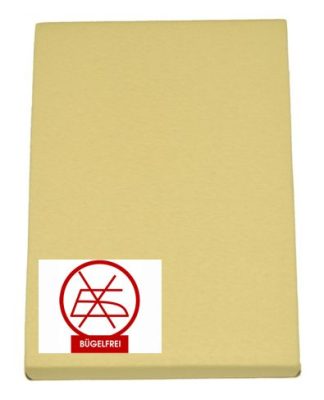 Gumis lepedő sárga 60x120 és 70x140 (vasalás könnyített)