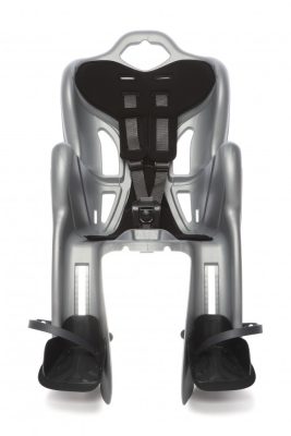 Bellelli B-One Clamp bicikliülés 22 kg-ig silver színben Bellelli B-One Clamp bicikliülés 22 kg-ig silver színben