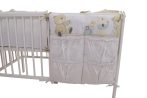   Mama Kiddies Sofie Dreams zsebes tároló macis mintával világos színben