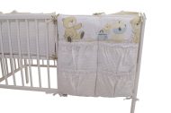  Mama Kiddies Sofie Dreams zsebes tároló macis mintával világos színben