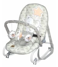 Lorelli Rock Star pihenőszék 0-9kg - light grey elephant