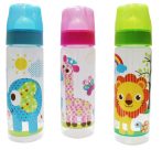 Baby Care BPA-mentes cumisüveg - 250ml - Zoo - zöld