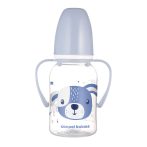   Canpol babies Keskeny nyakú cumisüveg fogantyúval CUTE ANIMALS 120ml kutya