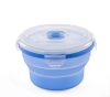 Nuvita összecsukható szilikon tányér 540ml - kék