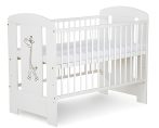 Klups Szafari/Zsiráf kiságy 60x120 - Fehér