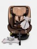 ISOFIX-es 360°-ban forgatható Mama Kiddies iSize Capry biztonsági autósülés (40 -150 cm) bézs/barna színben + Ajándék ISOFIX-es 360°-ban forgatható Mama Kiddies iSize Capry biztonsági autósülés (40 -150 cm) bézs/barna színben + Ajándék