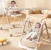 Mama Kiddies Baby Siesta 4az1-ben multifunkciós etetőszék szürke színben