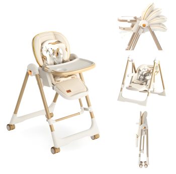 Mama Kiddies® Baby Siesta 4az1-ben multifunkciós etetőszék bézs színben Mama Kiddies® Baby Siesta 4az1-ben multifunkciós etetőszék bézs színben