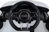 Audi R8 Spyder fehér elektromos sportautó távirányítóval dupla akkumulátorral
