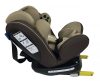 ISOFIX-es 360°-ban forgatható Mama Kiddies Murphy biztonsági autósülés (0-36 kg) beige színben ajándék napvédővel