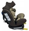 ISOFIX-es 360°-ban forgatható Mama Kiddies Murphy biztonsági autósülés (0-36 kg) beige színben ajándék napvédővel