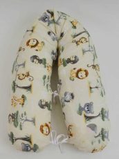 Pille szoptatós baba-mama párna - dzsungel mintás 