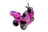 Háromkerekű elektromos sportmotor pink színben