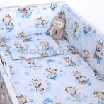 Bébi pamut 3 részes ágynemű - fiús Bébi pamut 3 részes ágynemű - fiús