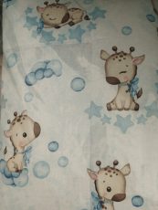 Bébi pamut 3 részes ágynemű - fiús