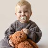 LOVI világító dinamikus szilikon cumi TEDDY LOVE 18hó+ 2 db