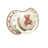 LOVI világító dinamikus szilikon cumi TEDDY LOVE 18hó+ 2 db