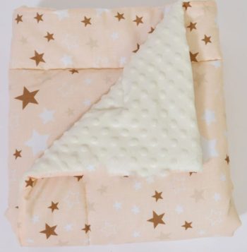 Minky babapléd ekrü színben - 75 x 100 cm méretben Minky babapléd ekrü színben - 75 x 100 cm méretben