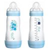 MAM anti colic cumisüveg 320ml - kék