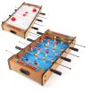 Mama Kiddies 2 az 1-ben fa asztali foci és léghoki Mama Kiddies 2 az 1-ben fa asztali foci és léghoki