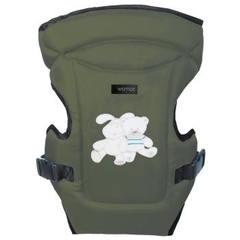 Womar N14 Butterfly kenguru exkluzív oliva színben vidám állatos mintával