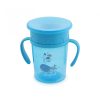 Baby Care All Around itatópohár fogantyúval 270ml - kék Baby Care All Around itatópohár fogantyúval 270ml - kék