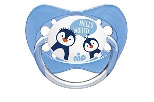 NIP Family latex játszócumi 5-18 hónapos korig 2db-os - fiús