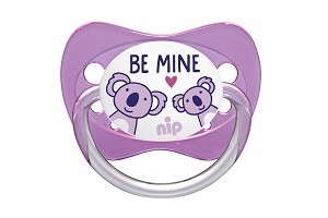 NIP Family latex játszócumi 5-18 hónapos korig 2db-os - lányos