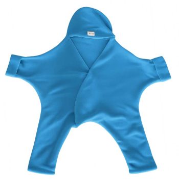 Nyitott törölköző - Egyszínű kiscsillag (56-100 cm) - kék Nyitott törölköző - Egyszínű kiscsillag (56-100 cm) - kék
