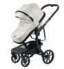 Mama Kiddies Icon 4az1-ben multifunkciós babakocsi kiegészítőkkel bézs színben ISOFIX talppal + Ajándék