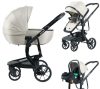 Mama Kiddies® Icon 3az1-ben multifunkciós babakocsi kiegészítőkkel bézs színben + Ajándék Mama Kiddies® Icon 3az1-ben multifunkciós babakocsi kiegészítőkkel bézs színben + Ajándék