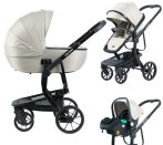 Mama Kiddies® Icon 3az1-ben multifunkciós babakocsi kiegészítőkkel bézs színben + Ajándék Mama Kiddies® Icon 3az1-ben multifunkciós babakocsi kiegészítőkkel bézs színben + Ajándék