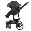 Mama Kiddies® Icon 4az1-ben multifunkciós babakocsi kiegészítőkkel fekete színben ISOFIX talppal + Ajándék Mama Kiddies® Icon 4az1-ben multifunkciós babakocsi kiegészítőkkel fekete színben ISOFIX talppal + Ajándék