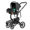 Mama Kiddies® Icon 4az1-ben multifunkciós babakocsi kiegészítőkkel fekete színben ISOFIX talppal + Ajándék Mama Kiddies® Icon 4az1-ben multifunkciós babakocsi kiegészítőkkel fekete színben ISOFIX talppal + Ajándék