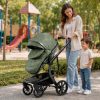 Mama Kiddies® Icon 3az1-ben multifunkciós babakocsi kiegészítőkkel zöld színben + Ajándék