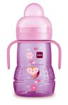 MAM Trainer tanulópohár - 220ml - rózsaszín MAM Trainer tanulópohár - 220ml - rózsaszín