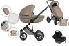 Mama Kiddies Max 500 3az1-ben multifunkciós babakocsi bézs színben kiegészítőkkel + Ajándék Mama Kiddies Max 500 3az1-ben multifunkciós babakocsi bézs színben kiegészítőkkel + Ajándék
