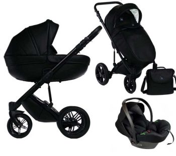 Mama Kiddies® Max 500 3az1-ben multifunkciós babakocsi fekete színben kiegészítőkkel + Ajándék Mama Kiddies® Max 500 3az1-ben multifunkciós babakocsi fekete színben kiegészítőkkel + Ajándék