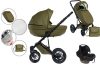 Mama Kiddies Max 500 3az1-ben multifunkciós babakocsi oliva színben kiegészítőkkel + Ajándék Mama Kiddies Max 500 3az1-ben multifunkciós babakocsi oliva színben kiegészítőkkel + Ajándék