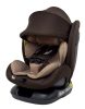 Mama Kiddies Nova Luxe iSize autósülés biztonsági övvel beköthető - barna színben (40-150 cm) + AJÁNDÉK NYAKPÁRNA