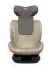 Mama Kiddies Nova Luxe iSize autósülés biztonsági övvel beköthető - bézs színben (40-150 cm) + AJÁNDÉK NYAKPÁRNA