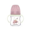 Canpol babies Anti-kólikás cumisüveg világító fogantyúval EasyStart SLEEPY KOALA 120ml pink
