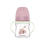   Canpol babies Anti-kólikás cumisüveg világító fogantyúval EasyStart SLEEPY KOALA 120ml pink
